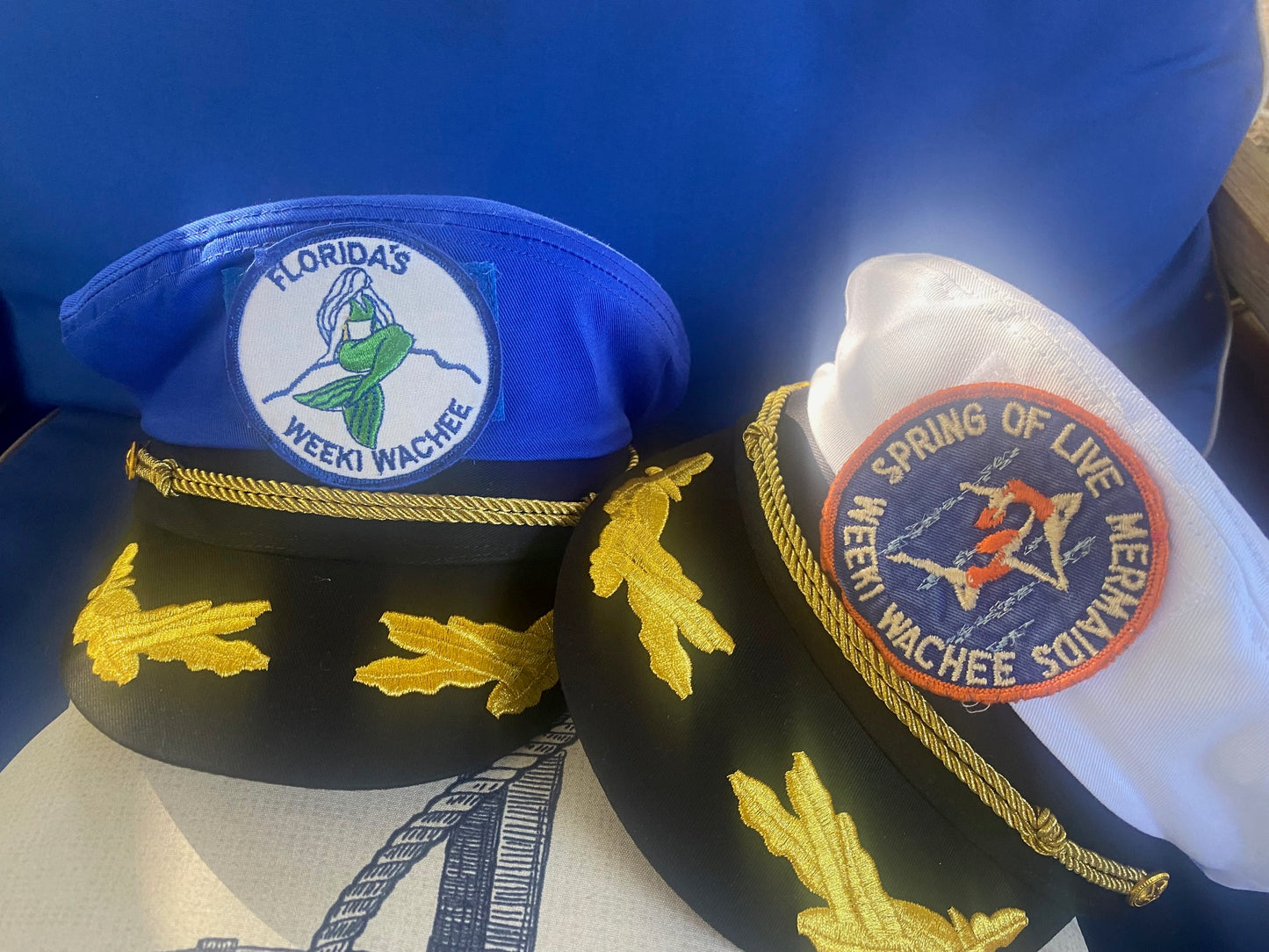 Blue Captain Hat - of Whatever You Want