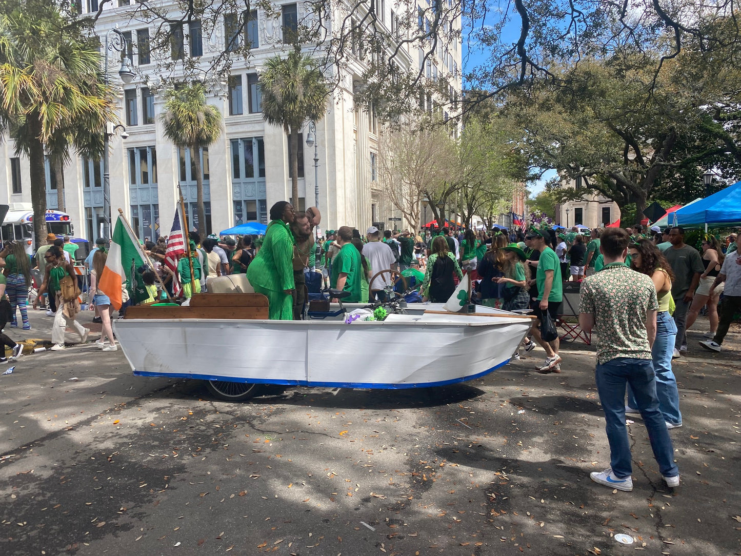 St Patrick's Day Captain Hat