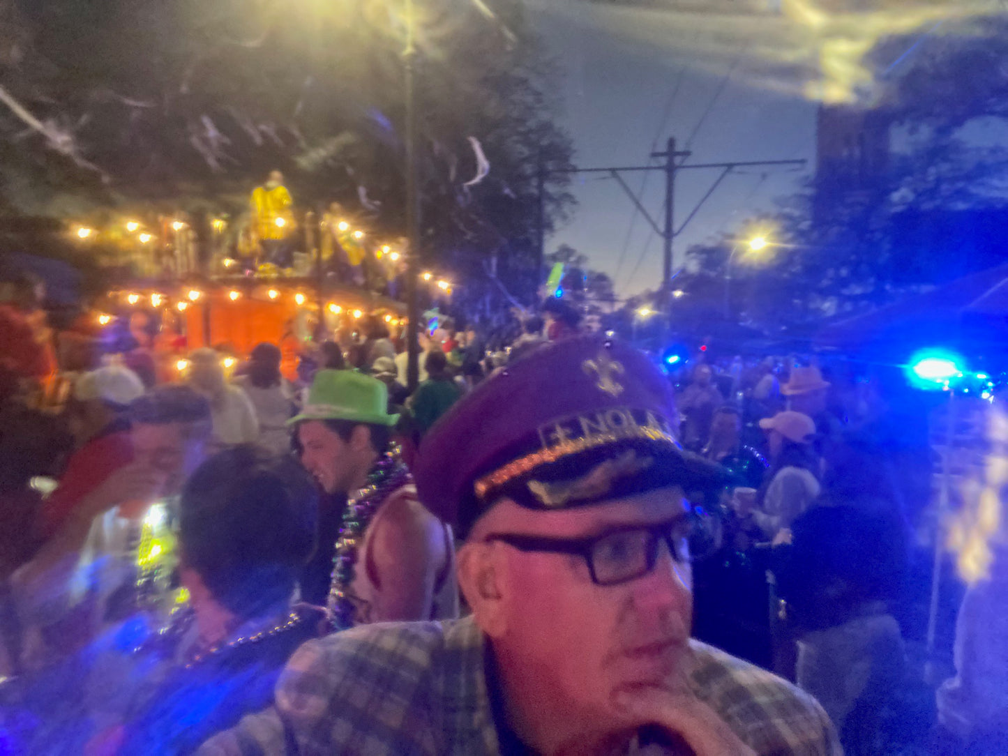 Mardi Gras Captain Hat