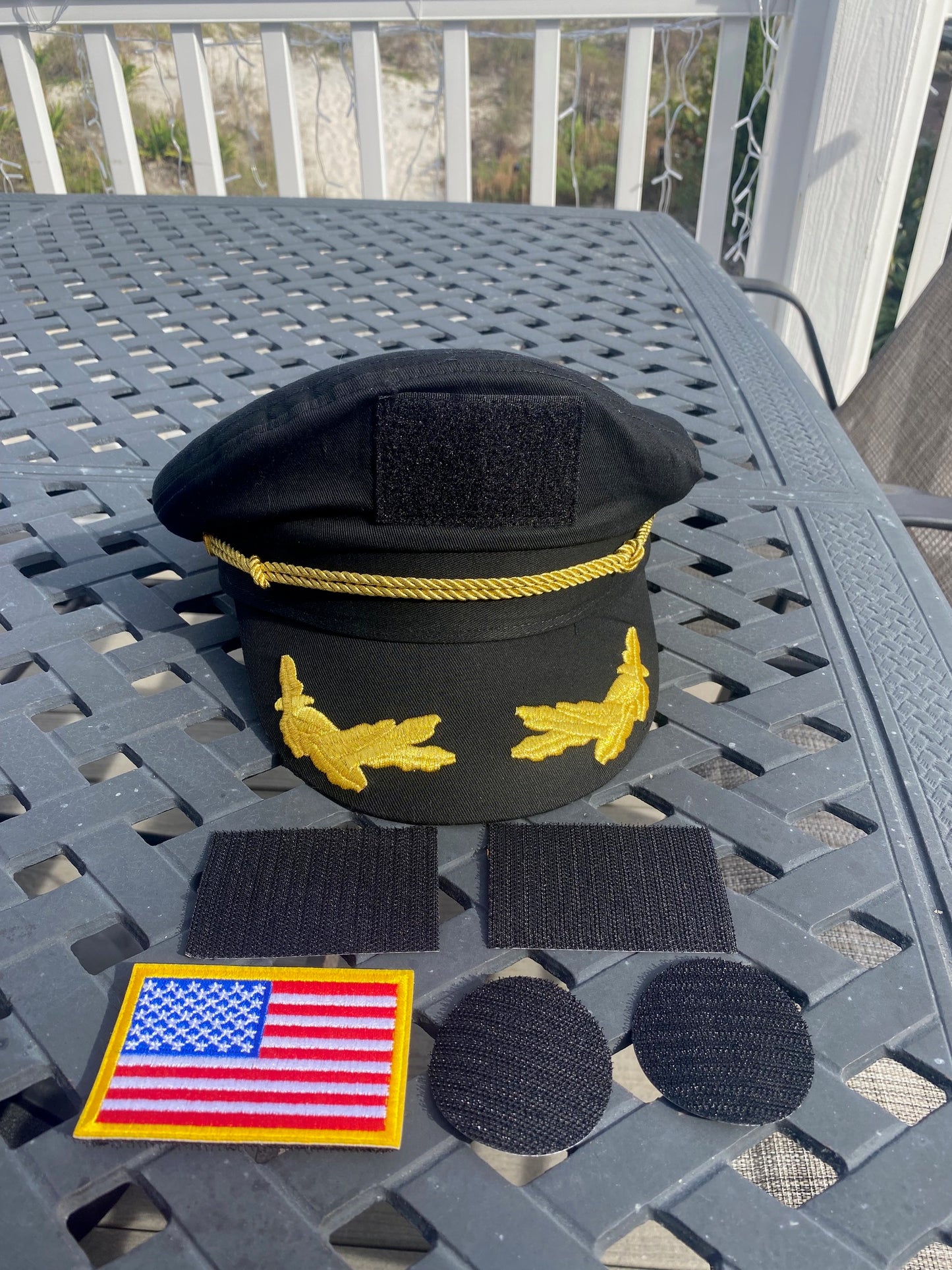 Black Captain Hat - of Whatever You Want