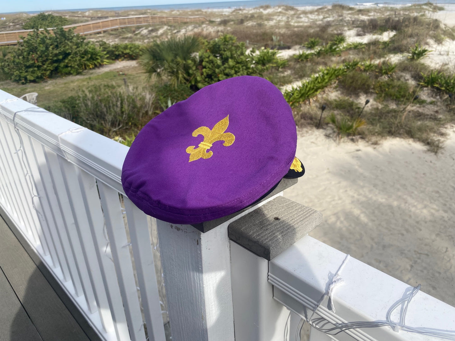 Mardi Gras Captain Hat