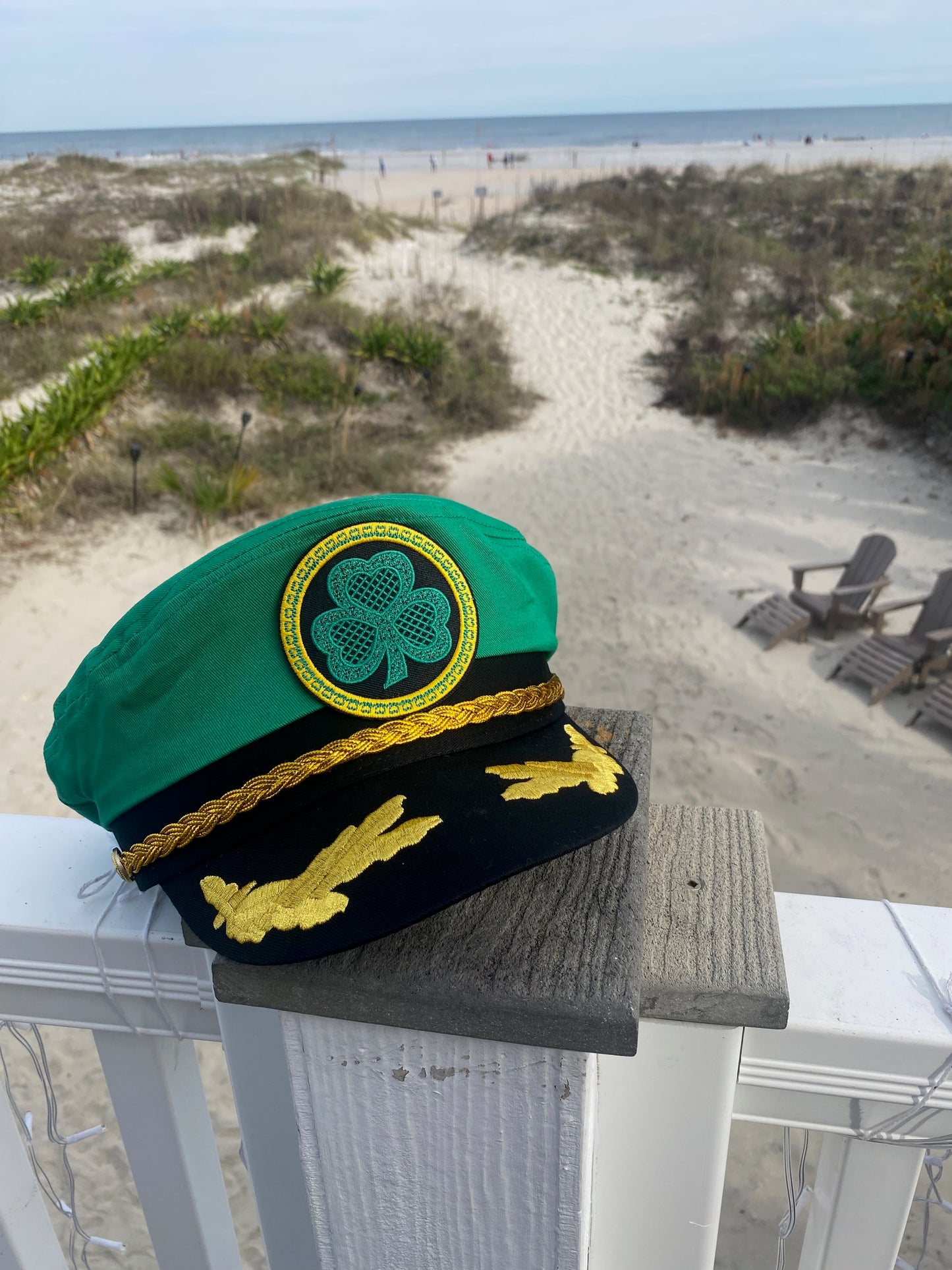 St Patrick's Day Captain Hat