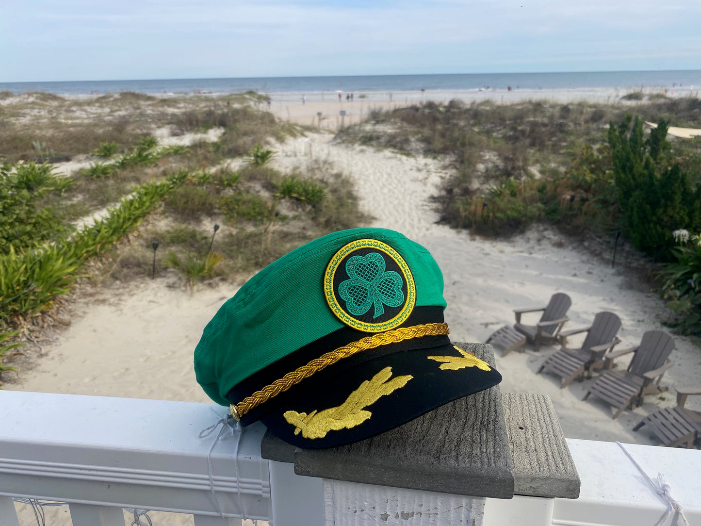 St Patrick's Day Captain Hat