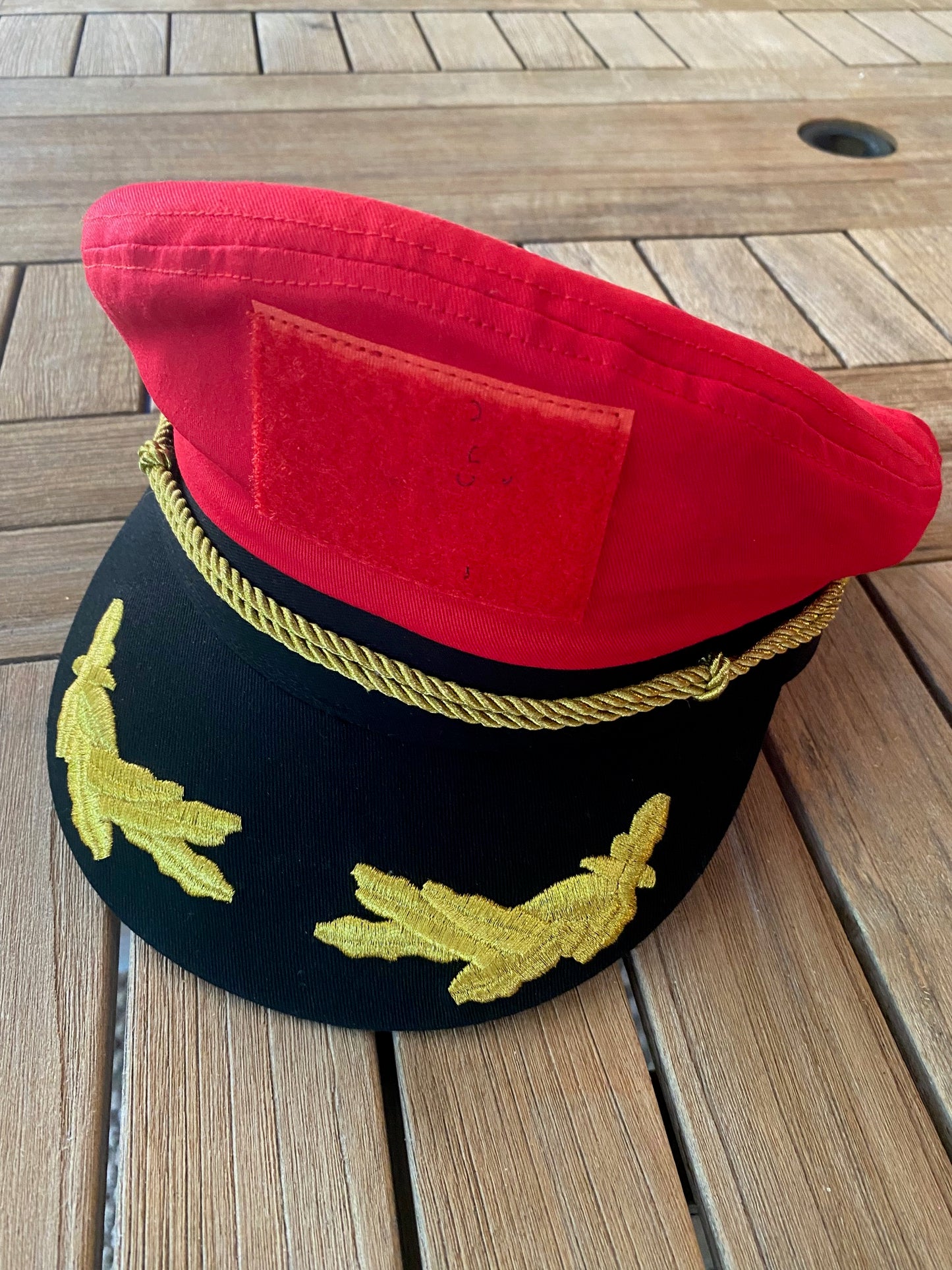 Red Captain of Everything - 1 Hat, 9 Patches, 4 Hook Stickers