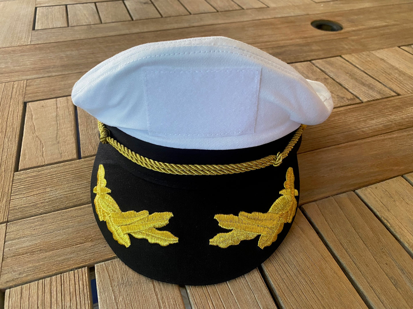 White Captain Hat - of Whatever You Want