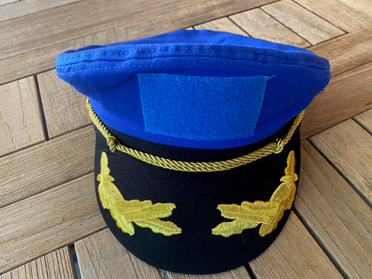 Blue Captain Hat - of Whatever You Want