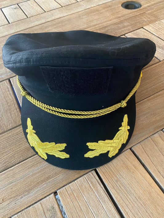 Black Captain Hat - of Whatever You Want
