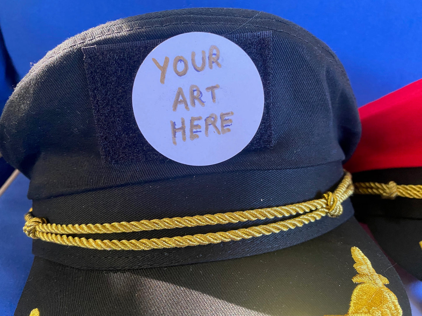 Black Captain Hat - of Whatever You Want